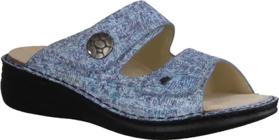 Produktbild von Finn Comfort Moorea supersofte Pantolette, Damen, Leder, Sky, lose Einlagen - Passformübersicht Finn comfort Marken Finn Comfort FinnMellow, Blau, leder (ariel)