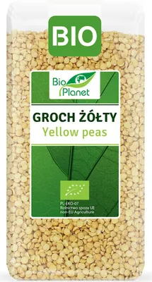GROCH ŻÓŁTY BIO 400 g - BIO PLANET