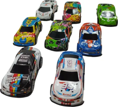 Produktbild von Rennauto Spielzeugautos im 8er Set