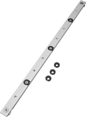 Produktbild von Gehrungsschiene aus Aluminiumlegierung, Schieber für Tischkreissäge, Messstange, Gehrungslehre, Holzbearbeitungswerkzeug, 650mm Lange