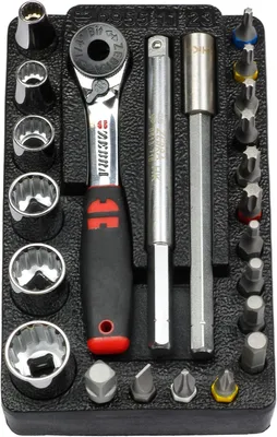 Immagine prodotto di Würth 09651123 Zebra 1/4 Zoll Multisteckschlüssel+Set Steckschlüssel MINI 23 Teile NEU...