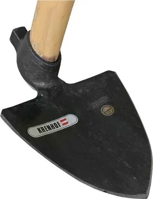 Produktbild von KRENHOF Bergkratze 1,5 kg, 240 x 240 mm, mit Stiel, Geschmiedet und gehärtet