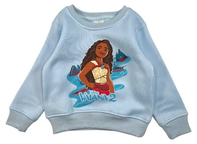 Zdjęcie produktu dla Bluza - Vaiana - Girls - Child 5A - Blue - 100% poliester, 240 g/m² polar - TrendyFlair
