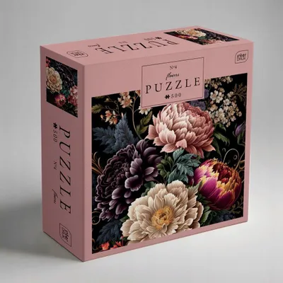 Produktbild von INTERDRUK Puzzle Blumen: Pfingstrosen in 500 DLC