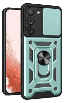 Produktbild von Techsuit Camshield Back Cover Hülle für Samsung Galaxy S23 Plus - Grün