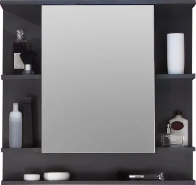 Produktbild von trendteam Bad Spiegelschrank Tetis Graphit Nachbildung/Graphit 72 x 76 x 20 cm