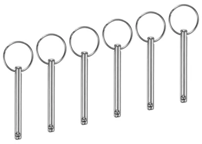 Productafbeelding van 6 stuks snelspanpennen, 6 mm, lengte 47 mm