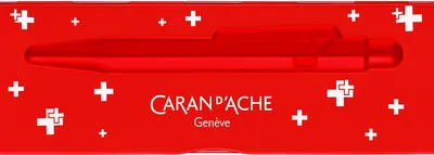 Produktbild von Caran d-Ache 849 Totally Swiss, Clip, Stick-Kugelschreiber, Blau, 1 Stück(e)