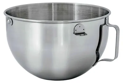 Produktbild von KitchenAid Rührschüssel 5KSMB55 Edelstahl 5,2 Liter mit Griff