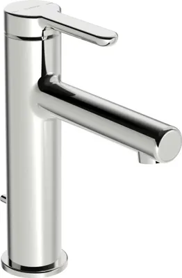 Productafbeelding van Hansa wastafelkraan DESIGNO Style 5183 trekkraan 125 mm chroom, 1 stuk.