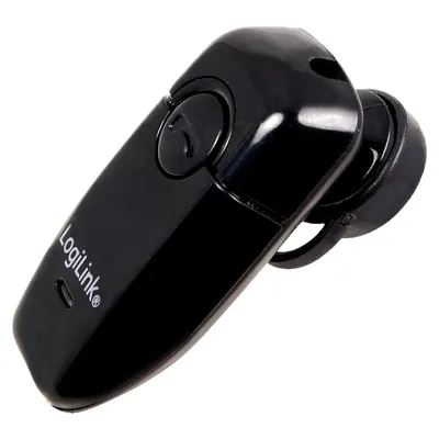 Produktbild von LogiLink Bluetooth V2.0 Earclip Headset, Kabellos, Anrufe/Musik, 9 g, Kopfhörer, Schwarz
