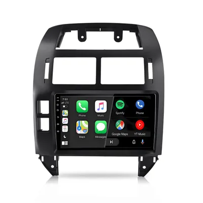 Produktbild von Autoradio 4GB+64GB Android 15 Octa-Core für VW Polo 2001–2009 – kabelloses CarPlay & Android Auto, GPS, DSP, Bluetooth 5.0