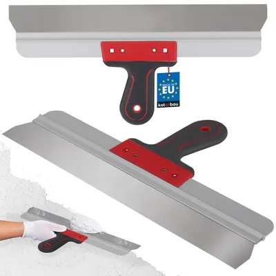 Produktbild von KOTARBAU® Edelstahl Flächenspachtel 450 mm zum Auftragen von Spachtelmasse Gips Putz