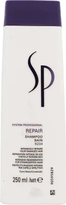 Zdjęcie produktu dla Wella Professionals SP Repair Shampoo šampon pro poškozené chemicky ošetřené vlasy 250 ml