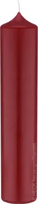 Produktbild von Altarkerze Weihnachtsrot 200 x Ø 80 mm, 1 Stück