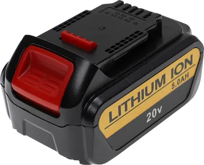Produktbild von EXTENSILO Akku Ersatz für Dewalt DCB201-2, DCB203, DCB204, DCB205, DCB206, DCB606, DCB200, DCB606-2, DCB201 für Werkzeug (5000 mAh, Li-Ion, 20 V)