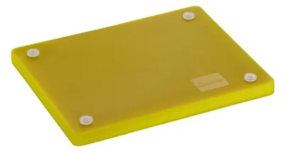 Produktbild von Schneidbrett Pro 32x26cm, gelb, für Geflügel