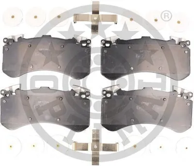 Produktbild von OPTIMAL Bremsbeläge Satz Vorne Bremsklötze für AUDI A6 Avant (4G5, 4GD, C7) BP-12614