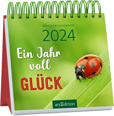 Produktbild von Mini-Wochenkalender Ein Jahr voll Glück 2024