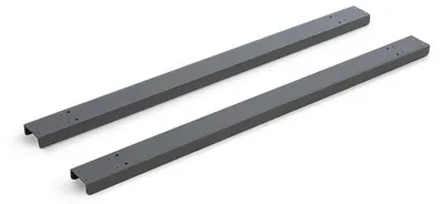 Image de blumfeldt Palazzo Base Plaque de support pour pavillon Fixation au sol (2 x pieds, revêtement par poudre, acier, 16 vis incluses) noir