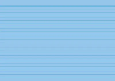 Produktbild von RNK Karteikarte A7 liniert blau 100St blaue Kopflinie