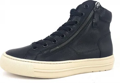Produktbild von Paul Green hightops paul Damenschuhe Stiefeletten Schnürer Stiefel Schwarz Freizeit, Schuhgröße:EUR 41 | UK 7