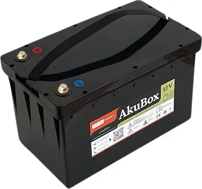 Immagine prodotto di Batteria AkuBox LiFePO4 134Ah 25,6V 3,43kWh, mivvy ENERGY