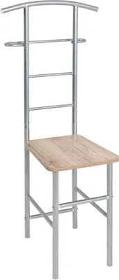 Produktbild von Haku Möbel Herrendienerstuhl, Braun, Metall/MDF, 81950