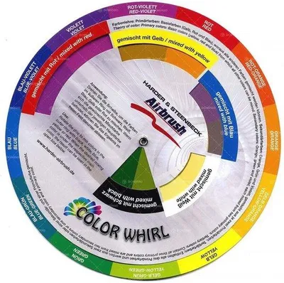 Productafbeelding van Kleurenmengtafel 18 cm - Ideaal voor Kunstenaars en Kleurenleer