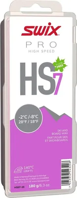 Image de SWIX Wax Hs7 Violet, -2°C/-8°C, 180G