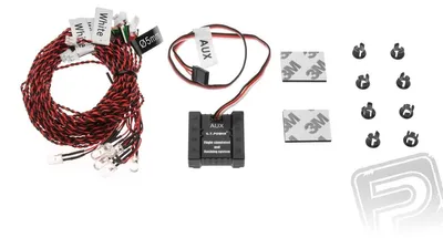 Imagen del producto de Luces de posición LED para aviones/helicópteros, 0,6W