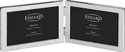 Produktbild von EDZARD Fotorahmen Salerno 2x 15x10 cm