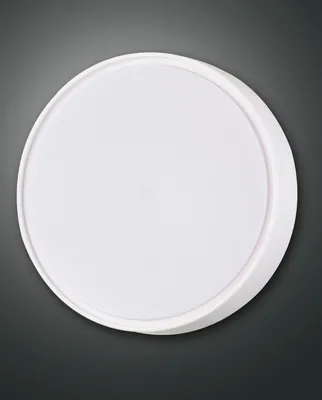 Produktbild von Fabas Luce Außen-Deckenleuchte Hatton E27 Ø300mm IP65 Weiß,  Italy
