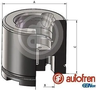 Produktbild von AUTOFREN SEINSA Bremssattel-Kolben für CITROËN XM (Y4) 60mm Stahl