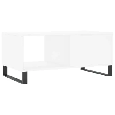 Produktbild von Couchtisch Weiß 90x50x40 cm Holzwerkstoff