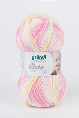 Produktbild von Gründl Babywolle Baby Color 50 g /150 m 70 % Polyacryl 30% Polyamid weich 02