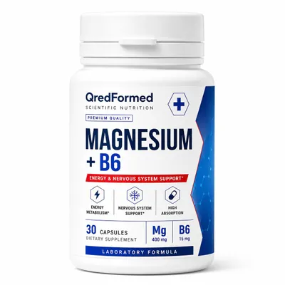 Image de MAGNÉSIUM + B6 - 30 gélules