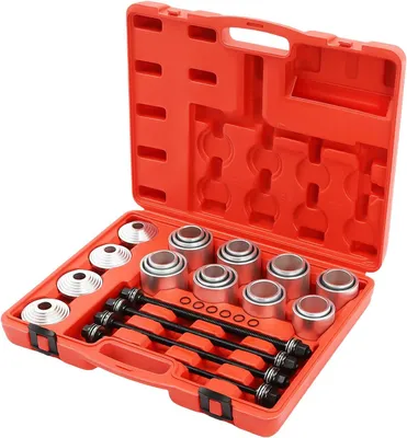 Obrázok produktu pre Sada 28 kusov, oceľ, 36-82 mm, určená na opravu gumových púzder
