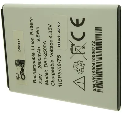 Produktbild von Batterie kompatibel mit DORO 8035 - Otech