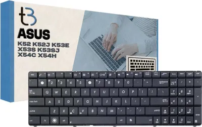 Immagine prodotto di Tastiera per portatile Tradebit per Asus A52, A52F, A52J, K52, K52DE, K52DR, K52DY, K52F, K52J, K52JB, K52JC, K52JK, K52JR, K52JT (QWERTY USA)