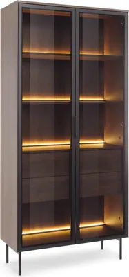 Produktbild von Regal LUMI Eiche Dunin/ schwarz