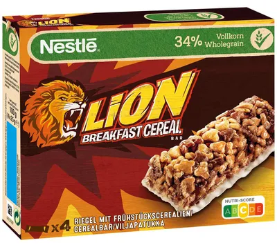 Produktbild von Lion Breakfast Cereal Bar 4x25g