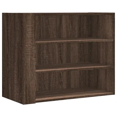 Produktbild von Wandregal Braun Eichen-Optik 75x35x60 cm Holzwerkstoff