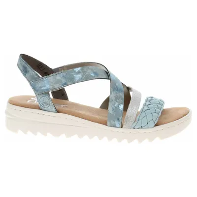 Produktbild von Damen Sandalen Rieker V4663-12 blau 41