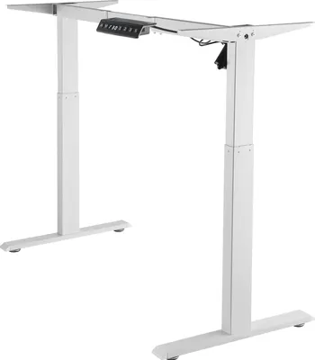 Obrázok produktu pre Rám stojaceho stola SucceBuy s nastaviteľnou výškou od 70 do 117 cm a nastaviteľnou dĺžkou od 95 do 158 cm. Elektrické nohy stojaceho stola pre počítače. Ergonomická základňa pre pracovné stanice typu "urob si sám" do domácnosti a kancelárie