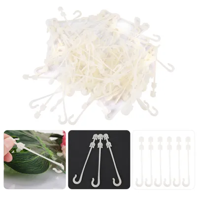 Image de Clips plastiques pour plantes,Clips pour tomates cerises,Crochets pour légumes et vignes,Pinces fixes de jardinage