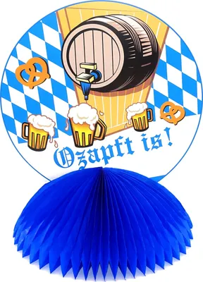 Produktbild von Party Deko Tischaufsteller "Ozapft is" (22cm)