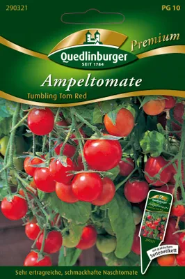 Immagine prodotto di Quedlinburger Saatgut - Ampel-Tomatoes Tumbling Tom Re - Semi - 290321