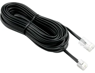 Produktbild von ISDN-Kabel (schwarz, 3 Meter)