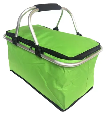 Produktbild von Einkaufstasche 30 Liter, Isolierte Takeaway-Tasche, Faltbare Picknick-Kühlbox Für Auto Und Unterwegs